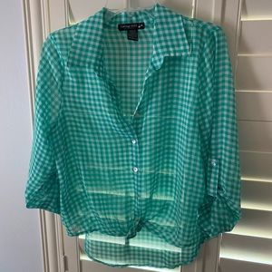 Tie Front Blouse